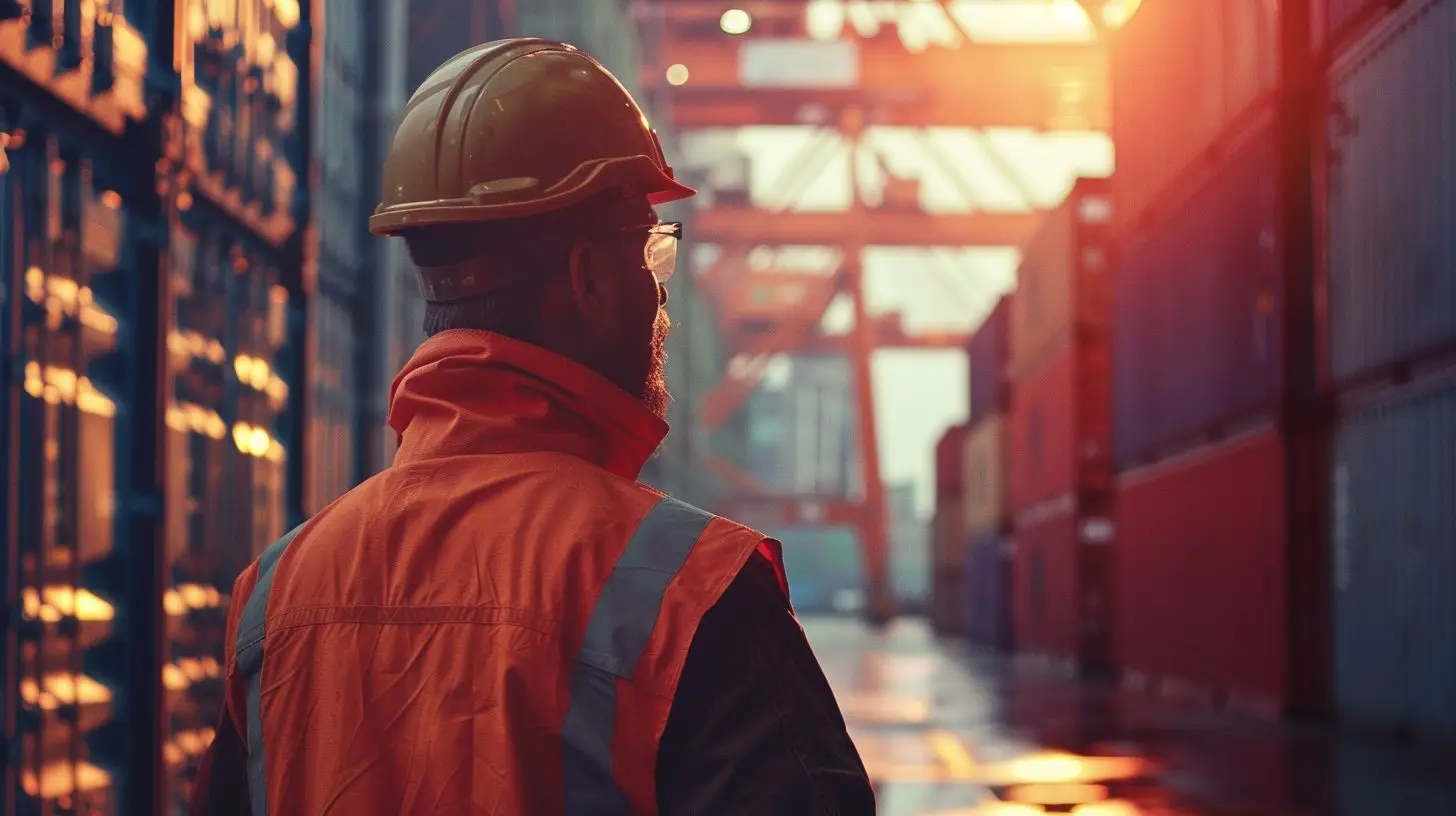 Mitarbeiter in Schutzkleidung arbeitet effizient - Effizientes Personalmanagement