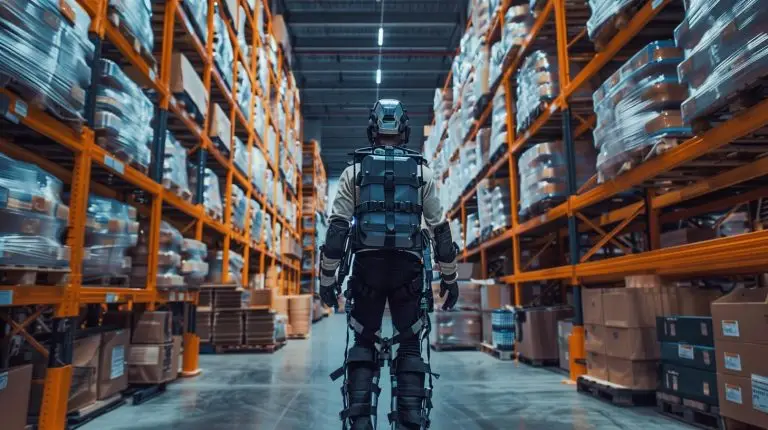 Automatisierung in der Logistik: Die Rolle von Exoskeletten und RPA
