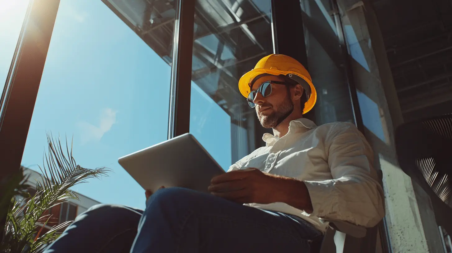 Personaldienstleister in Nürnberg – Logistikmitarbeiter vor Containern