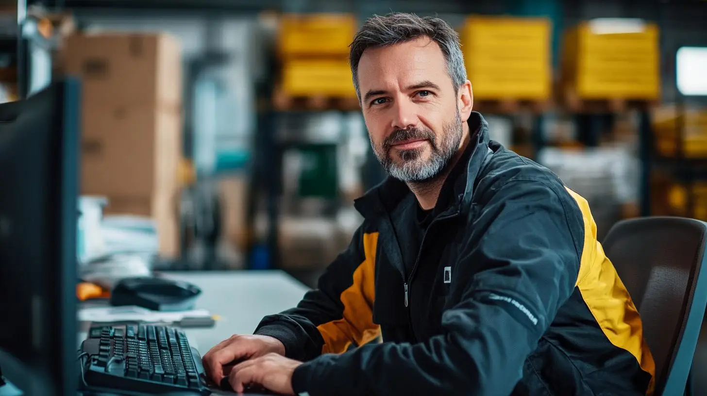 Plug-and-Play-Personal in der Logistik: Lagerleiter optimiert Warenströme am Computer