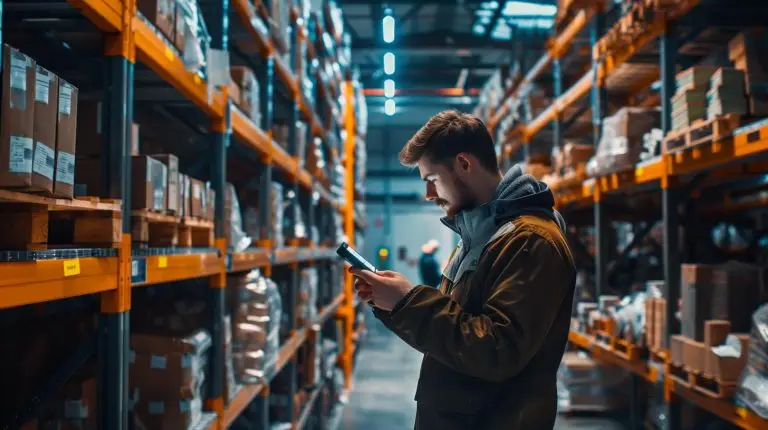 Fulfillment im modernen Lager mit digitaler Auftragsabwicklung und effizientem Retourenmanagement