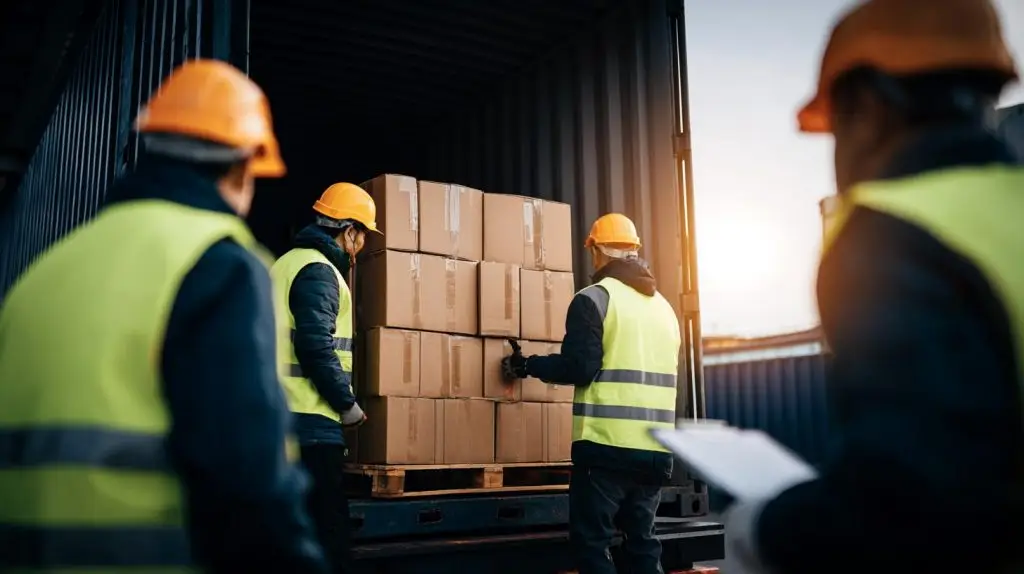 externe Teams integrieren in der Logistik – reibungslose Zusammenarbeit beim Verladen von Kartons 