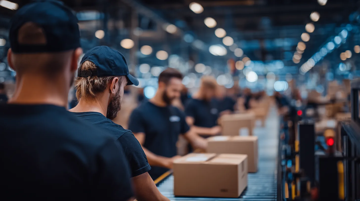 Resiliente Lieferkette bei der Kontrolle von Logistikprozessen in der Lagerhalle